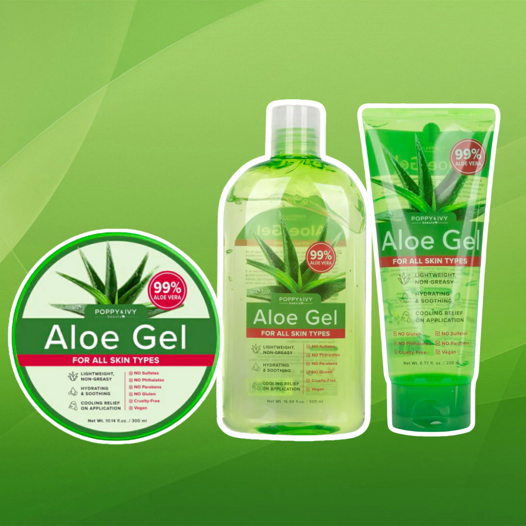 Experience the Soothing Bliss of Poppy & Ivy Aloe Gel!