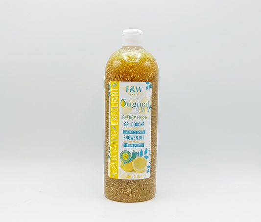 Fair & White | Original Lemon Energy Fresh Exfoliating Shower Gel 940ml