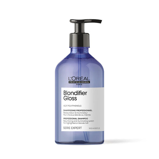 L'oreal Professionnel  Serie Expert Blondifier Gloss Resurfacing + Illuminating Shampoo - 16.9oz