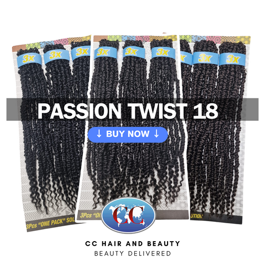 Cherish Crochet Braid 3x -Passion Twist 18''