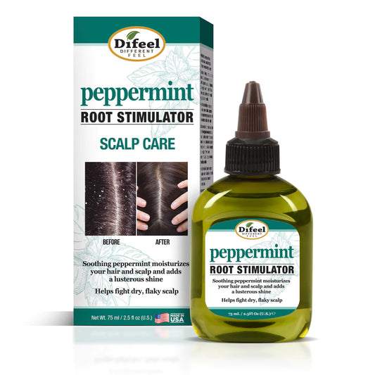 Difeel Peppermint Scalp Care Hair Oil 2.5 oz.