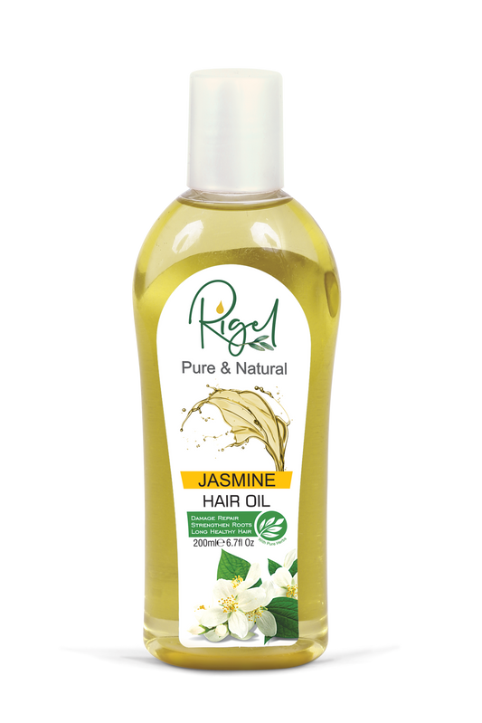 Rigel Pure & Natural Jasmine Hair Oil - 6.7oz