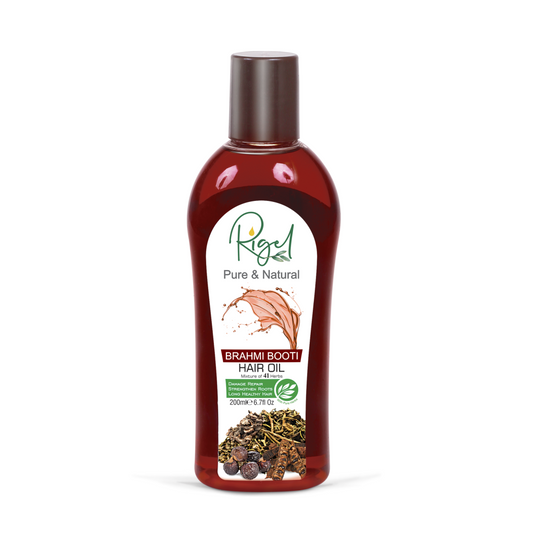 RIGEL Pure & Natural BRAHMI BOOTI Hair Oil Damage Repair Strengthen Roots -200ml