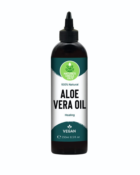 Natures Circle Oils Aloe Vera Oil 250ml / 8.5oz