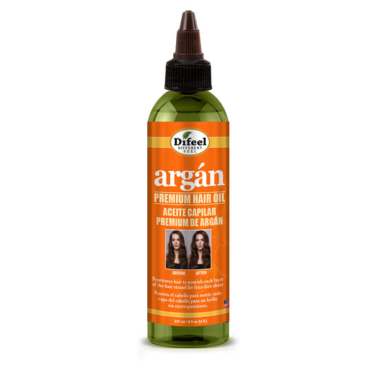 Difeel Argan Hydrating Premium Hair Oil 8 Oz