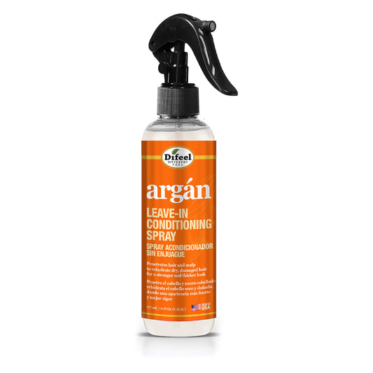 Difeel Argan Hydrating Leave In Conditioning Spray 6 Oz