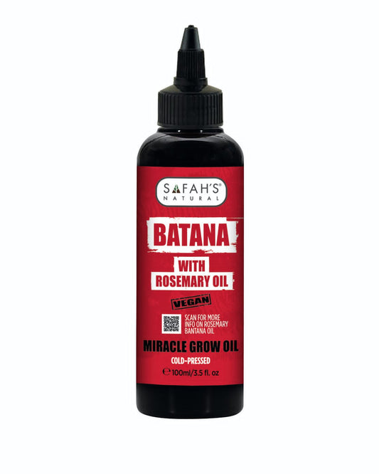 Safah Batana Rosemary Oil- Natural Hair And Scalp Care Solution -3.5oz