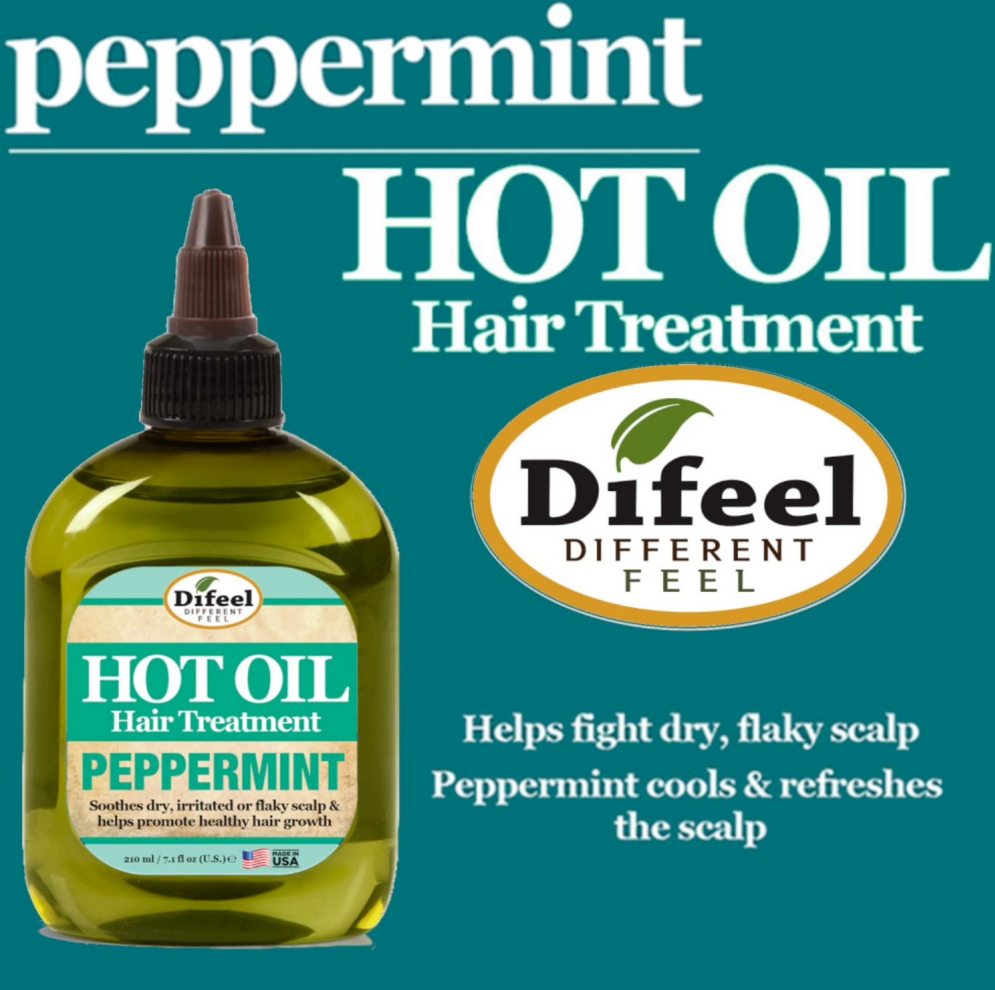 Difeel Peppermint Hot Oil Treatment