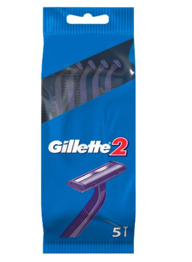 GILLETTE 2 DISPOSABLE RAZORS 5S – CC Hair & Beauty