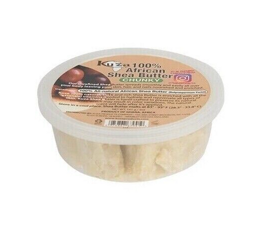 Kuza 100% Pure African Shea Butter Chunky - 5 oz