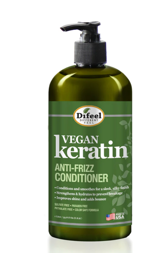 Difeel Vegan Keratin Anti Frizz Conditioner-33.08 oz