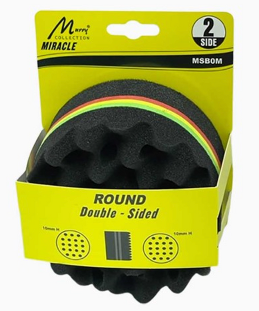 Murry Collection Miracle Round Double Sided Sponge- MSB0M