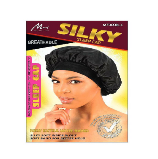 Murry Collection Breathable Sleep Cap- M7000BLK