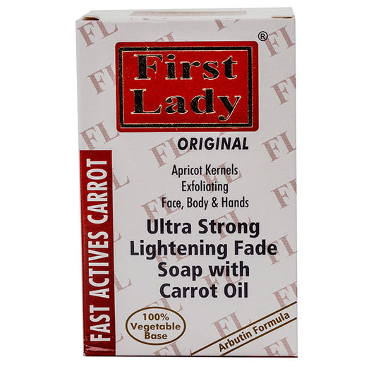 First Lady Fast Actives Carrot Skin Lightening Soap 7oz