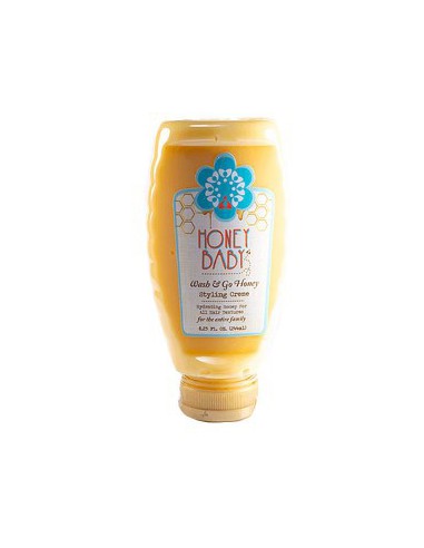 Honey Baby Naturals  Baby Wash And Go Honey Styling Creme 8.25 oz