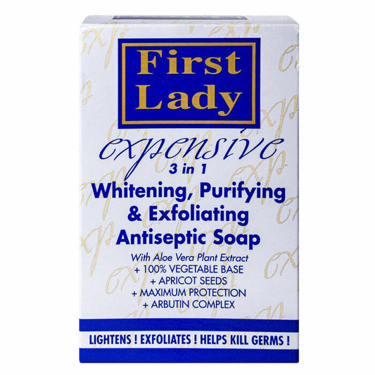 First Lady Expensive 3 in 1 Exfoliating soap with Arbutine complexe 7 oz