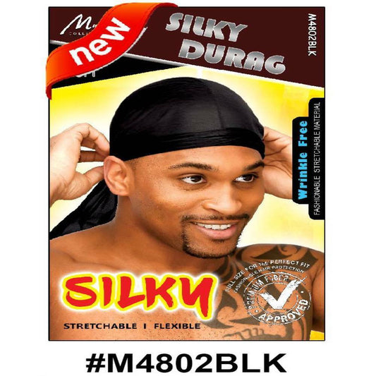 Murry Collection Men Silky Durag- M4802BLK