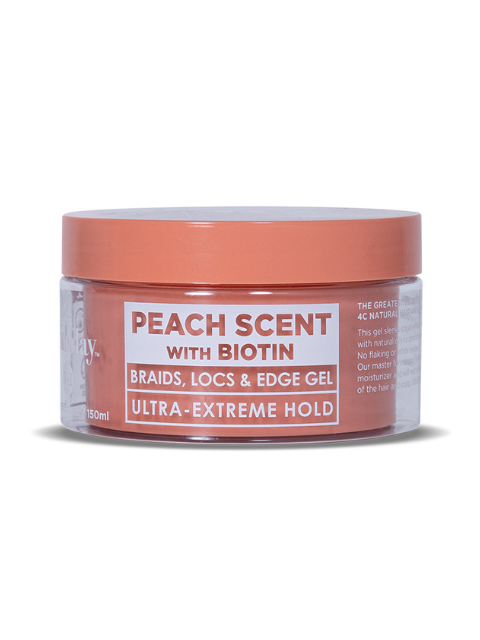 Esha Slick N Slay 2-IN-1 Peach Scent With Biotin Braid & Edge Gel
