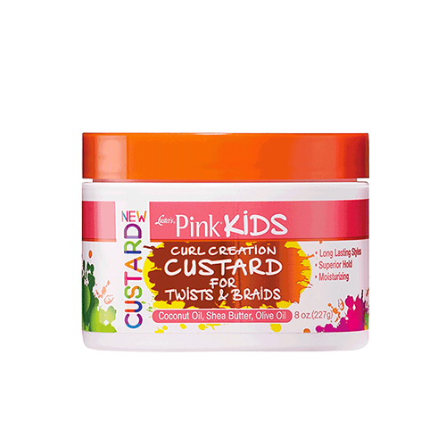 Luster's Pink Kids Curl Creation Custard For Twist And Braids - 8oz
