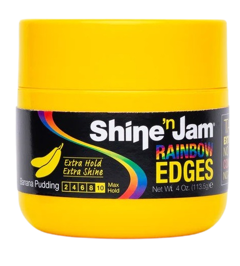 Shine N Jam Rainbow Edges Banana Pudding - 4oz