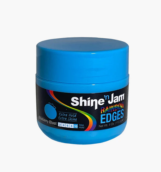 Shine N Jam Rainbow Edges Blueberry Blast - 4oz