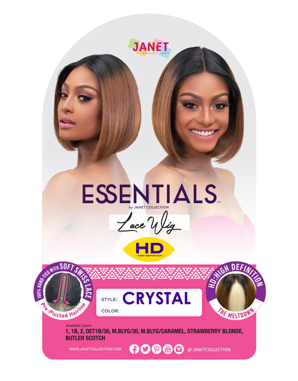Janet Essentials Hd Lace Wig - Crystal