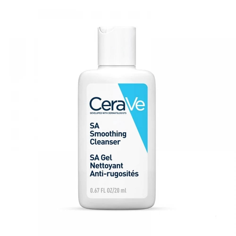 Cerave SA Smoothing Cleanser for Dry Rough Bumpy Skin 20ml