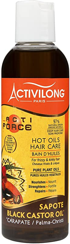Activilong Black Castor Oil Hot Oils 200ml