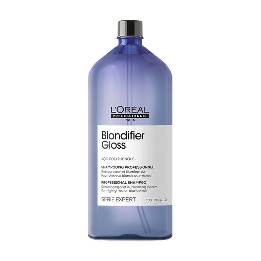 L'oreal Professionnel  Serie Expert Blondifier Gloss Resurfacing + Illuminating Shampoo - 50.7oz