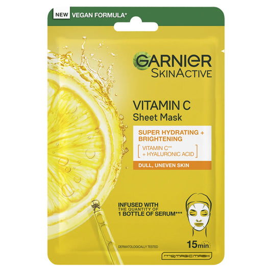 Garnier Skinactive Vitamin C Sheet Mask - 28G