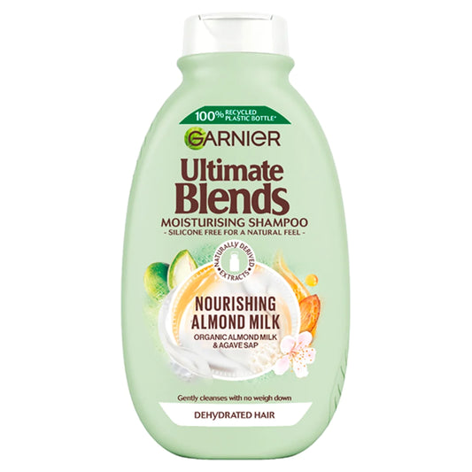 Garnier Ultimate Blends Nourishing Almond Milk & Agave Sap Shampoo - 400ml