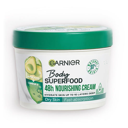 Garnier Body Superfood Nourishing Body Cream with Avocado - 380ml