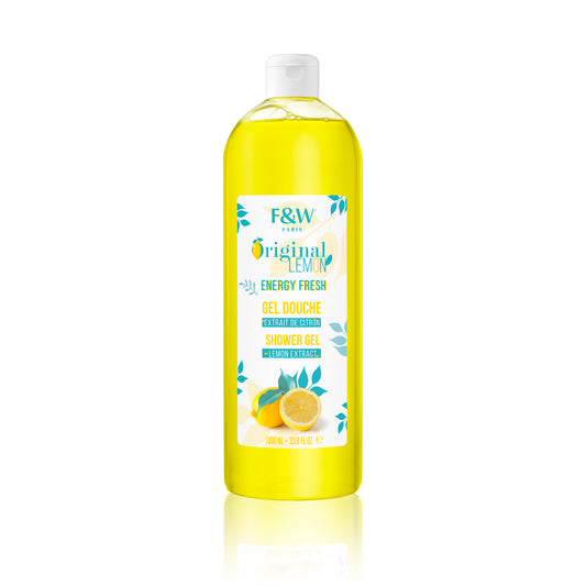 Energy Fresh Exfoliating Shower Gel Original Lemon - 33.8 oz
