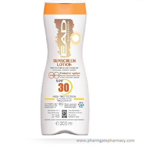 EAD Sunscreen Lotion SPF 30 High Protection - 200ml
