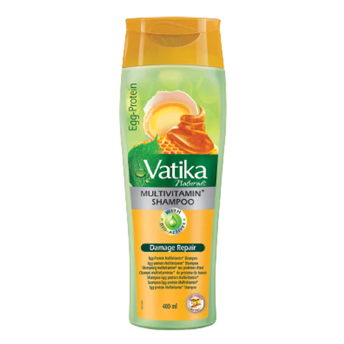 Vatika Naturals Egg- Protein Multivitamin Shampoo - 400ml