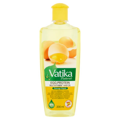 Vatika Naturals Egg Protein Multivitamin+ Damage Repair Oil