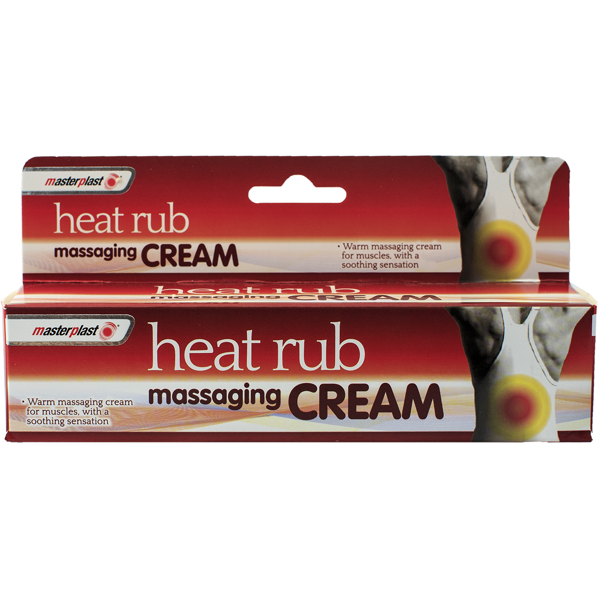 Masterplast Heat Rub Massaging Cream 70g CC Hair & Beauty