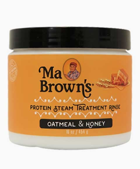 Ma Browns Protein Steam Treatment Rinse With Oatmeal And Honey  - 16oz