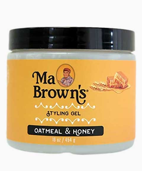 Ma Browns Styling Gel With Oatmeal And Honey - 18oz