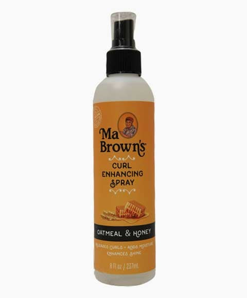 Ma Browns Curl Enhancing Spray With Oatmeal And Honey - 8oz