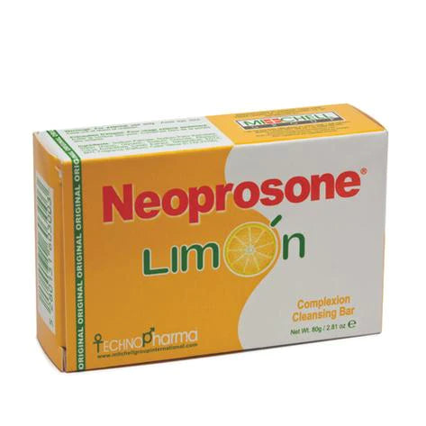 Neoprosone Limon Complexion Cleansing Bar Soap 2.82 oz