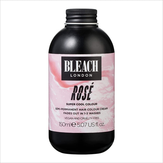 Bleach London SUPER COOL COLOURS - Semi Permanent Hair Colour 150ml ROSE