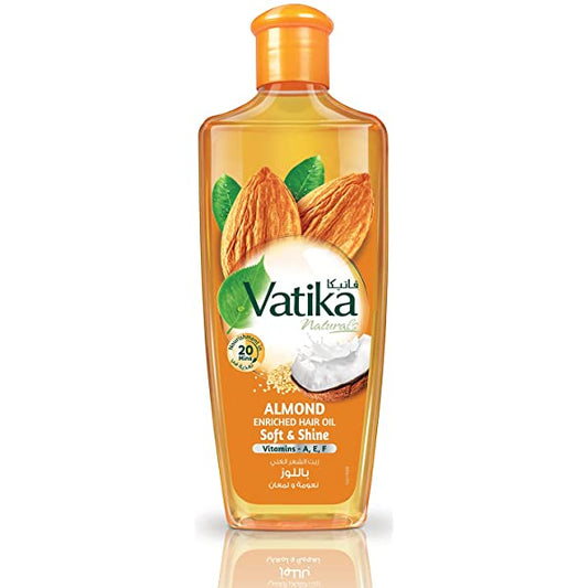 Vatika Almond Enriched Hair Oil Soft & Shine- 200ml