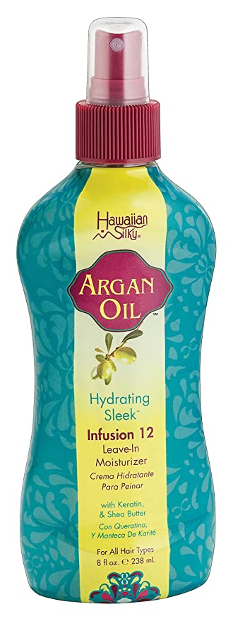 Argan Oil Leave In Conditioner 12oz - Vitamin E & Shea Butter Enriched Moisturizer