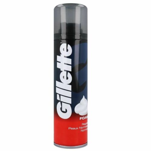Gillette Men Shaving Foam Regular Men's Skin Face Body Cream Shave Care 200ml
