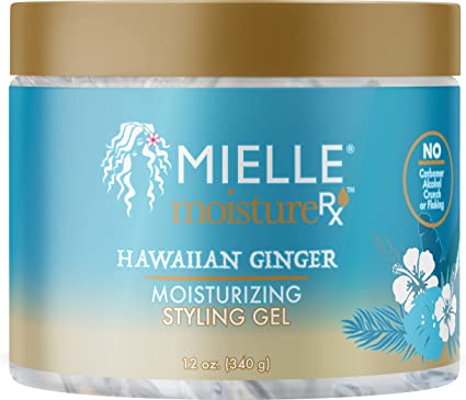 Mielle Organics Moisture RX Hawaiian Ginger Moisturizing Styling Gel 340 ml, Clear