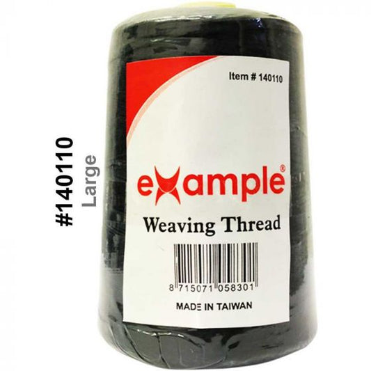 Example Weaving Thread Black Jumbo