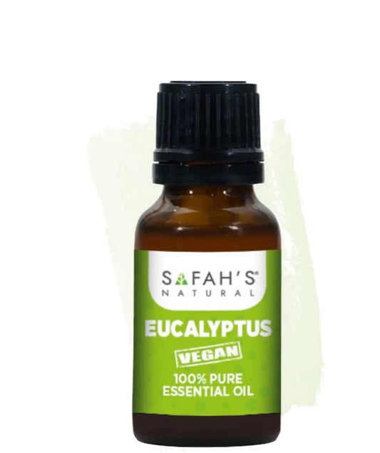 Safah's natural Eucalyptus essential oil (100% pure) - 15ml
