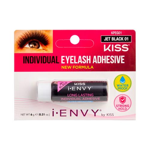 Kiss I-Envy Individual Eyelash Adhesive Jet Black - KPEG01