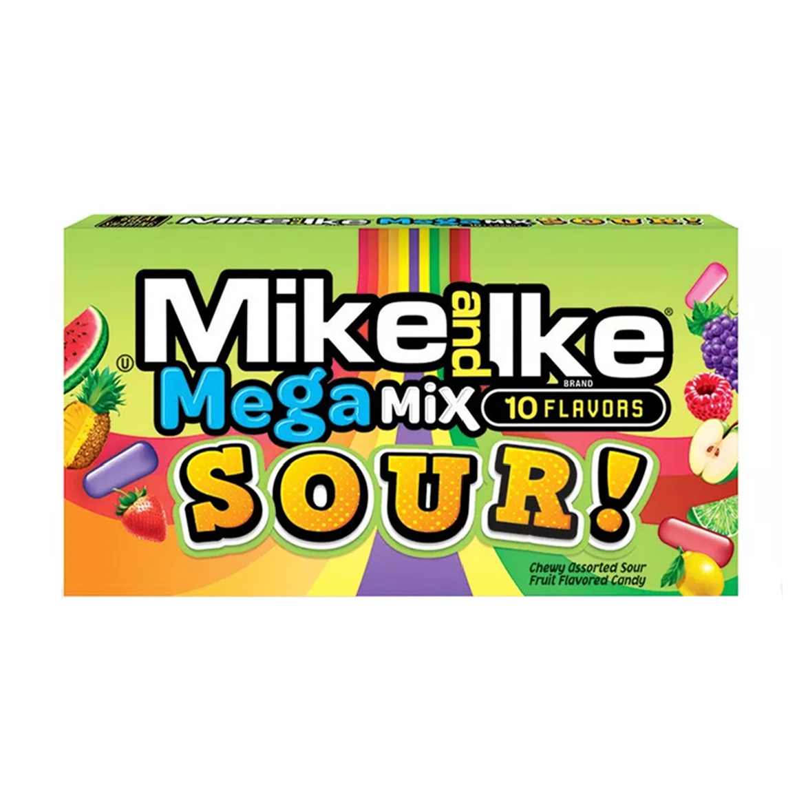 Mike and Ike Mega Mix Sour Theatre Box 141g